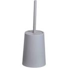 Showerdrape Garda Light Grey Toilet Brush & Holder