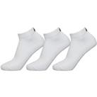 Exceptio Sports Trainer Socks (3 Pairs) (8-12, White)