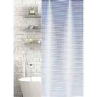 Showerdrape Horizon Polyeter Shower Curtain - Blue