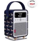 VQ Monty DAB/DAB+ Digital Radio & Bluetooth Speaker - Joules Sausage Dogs