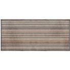 Washamat Mayfair Recylon Stripes Mat 150 X 67Cm - Terracotta