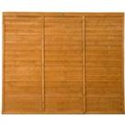 Forest Garden 4'11'' x 6' (152 x 183cm) Trade Lap Fence Panel