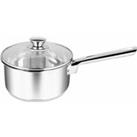 Penguin Home Professional Induction-safe Saucepan With Lid Stainless Steel 16 Cm 1 5 Liters
