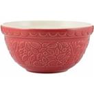 Mason Cash In The Forest 21Cm Red Mixing Bowl