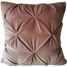 Crossland Grove Opulent Velvet Cushion Blush 450x450mm