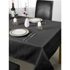 Green & Sons Table Cloth Chequers 70 X 108" Black