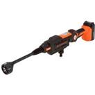 Yard Force 20V Aquajet Cordless Pressure Cleaner W/ 2.5Ah Lithium-ion Battery Charger & Accessor