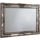 Crossland Grove Devonshire Rectangle Mirror Silver 114x84cm