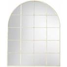 Crossland Grove Selborne Arch Mirror White - 760 x 950mm