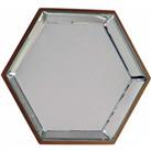 Crossland Grove Atlantic Hexagon Mirror 6 Pack 350 x 35 x 305mm