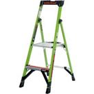 Little Giant 2 Tread Mighty Lite Hi-viz Grp Fibreglass Step Ladder