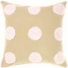 Linen House Haze Continental Pillowcase Sham Cover Only Pink / Sand