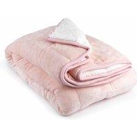 Emma Barclay Weighted Sherpa Blanket 50 x 60 Blush
