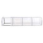 Gardenkraft 4 Section Grow Tunnel Greenhouse - Clear