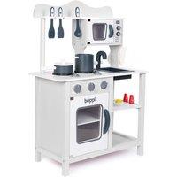 Boppi Wooden 20 Piece Toy Kitchen W10C045 - Grey