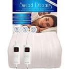 Sweet Dreams Electric Blanket King Size - Dual Controls - Luxury Bed Heated Mattress Cover