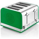 Swan ST19020CELN Celtic Fc 4 Slice Toaster - Green
