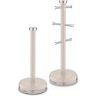 Tower Belle Mug Tree And Towel Pole Set - Chantilly