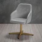 LPD Furniture Felix Home Office Chair Grey
