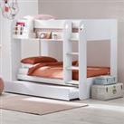 Julian Bowen Mars Bunk And Underbed All White