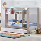 Julian Bowen Mars Bunk And Underbed Bunk Bed Taupe