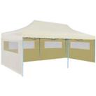 vidaXL Foldable Pop-up Party Tent 3 X 6 M - Cream