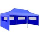 vidaXL Foldable Pop-up Party Tent 3 X 6 M - Blue