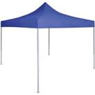 vidaXL Professional Folding Party Tent 2X2 M Steel Blue