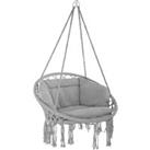 Tectake 403204 Grazia Hanging Chair - Grey