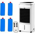 Mylek Portable Air Cooler 4L With Remote Control Cooling & Humidifier Function