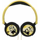 Lexibook Despicable Me Minions Foldable Stereo Headphones With Volume Limiter
