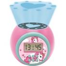 Lexibook Unicorn Childrens Projector Clock With Timer