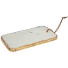 Interiors by PH White Marble Gold Foil Chopping Board