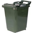 All-Green 23L Coral Lockable Kerbside Recycling/Compost Caddy - Green