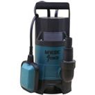 Mylek 750W Submersible Electric Water Pump With Layflat Hose - Blue