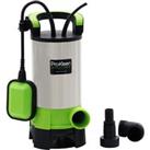 Pro-kleen 1100W Submersible Electric Water Pump 1100W With Float Switch - Green