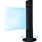 Puremate 31-inch Oscillating Tower Fan With Aroma Function - Black
