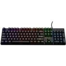 Surefire Kingpin M2 Mechanical Multimedia RGB Gaming Keyboard Qwerty Us English Black