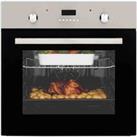 Cookology FOD60SS Electric Integrated Oven With 5 Cooking Functions And Fan Assist - Stainless Steel