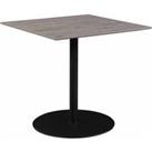 FURNITURE LINK Manhattan Square Table 800mm X 800mm - Grey