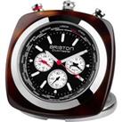Briston Clubmaster Travel Alarm Clock - Tort Acetate Black Dial