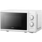 Igenix IGM0820W 20L 800W Manual Microwave - White