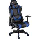 TecTake Gaming Chair Stealth - Black And Blue