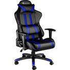 TecTake Gaming Chair Premium - Black And Blue