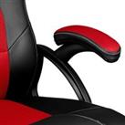 TecTake Tyson Office Chair - Red