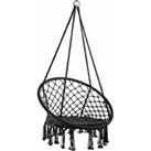 Tectake Hanging Chair Jane Black
