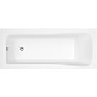 Nuie Linton Square Single Ended Bath 1700 X 700mm - White