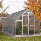 Palram - Canopia Canopia by Palram Essence 8X16 - Extended Greenhouse - Silver