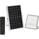 ENER-J 50W LED Floodlights with Solar Panels, 12W Solar Panel, 10AH Battery, 1100 lumens