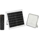 ENER-J 100W LED Floodlights with Solar Panels, 18W Solar Panel, 15AH Battery, 1700 lumens